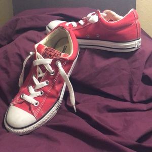 Chuck Taylor Slip on Red All Star Converse, size 4